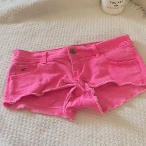 Hollister jean shorts